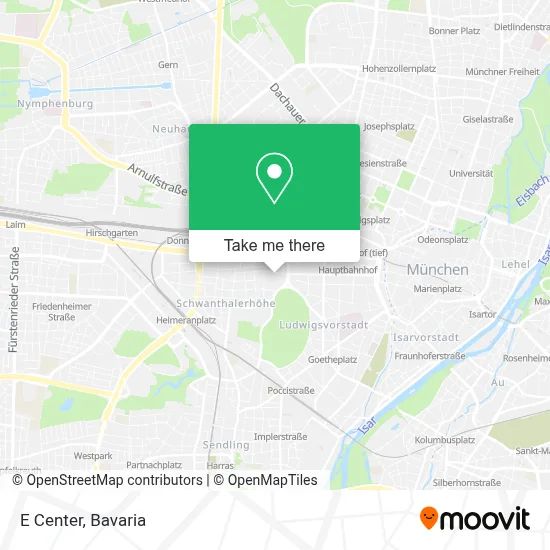 E Center map