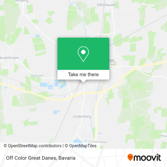 Off Color Great Danes map