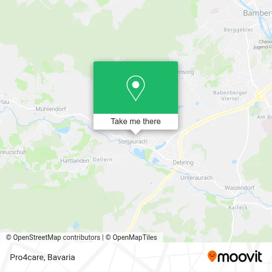 Pro4care map