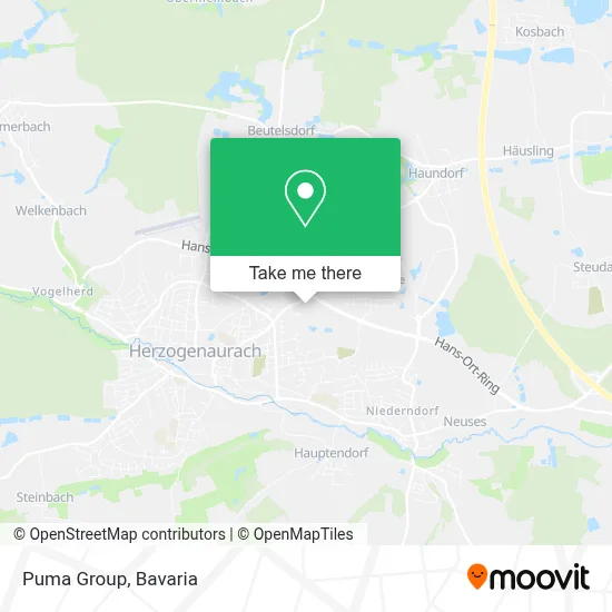 Puma Group map
