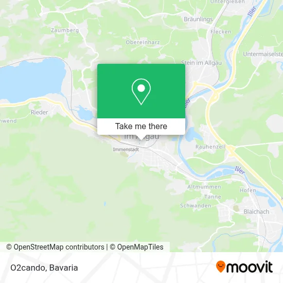 O2cando map