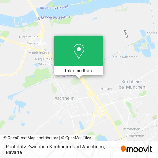 Rastplatz Zwischen Kirchheim Und Aschheim map