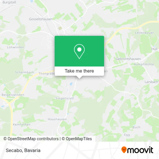 Secabo map