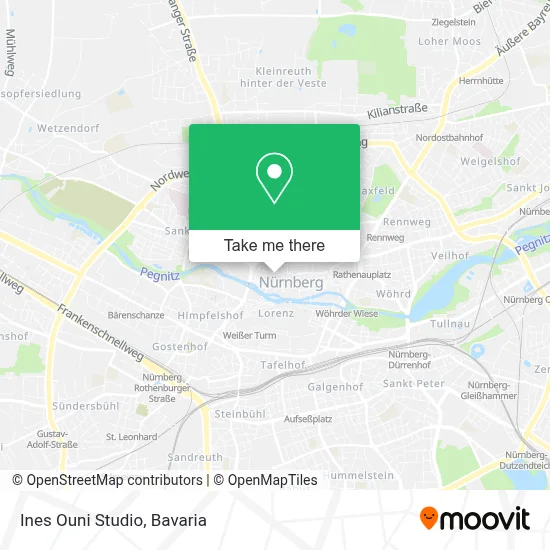 Ines Ouni Studio map