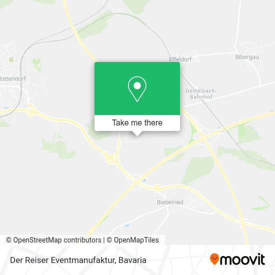 Der Reiser Eventmanufaktur map