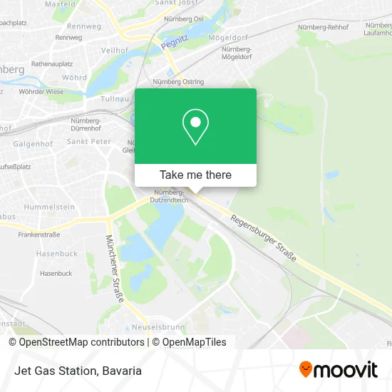 Jet Gas Station map