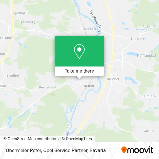 Obermeier Peter, Opel Service Partner map
