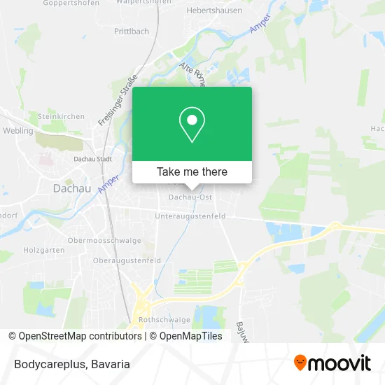 Bodycareplus map