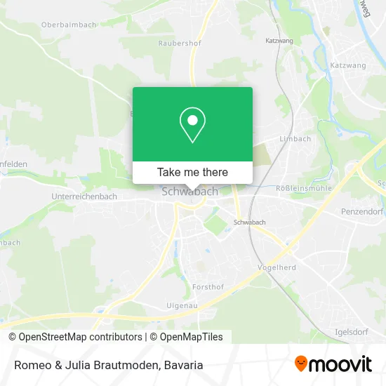 Romeo & Julia Brautmoden map