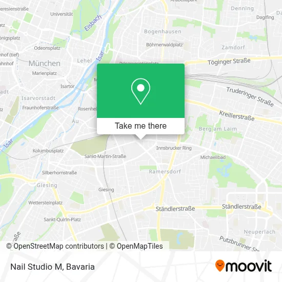Nagelstudio M map