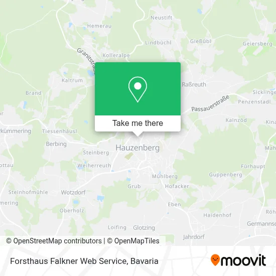 Forsthaus Falkner Web Service map