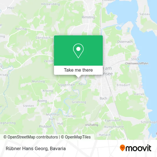 Rübner Hans Georg map