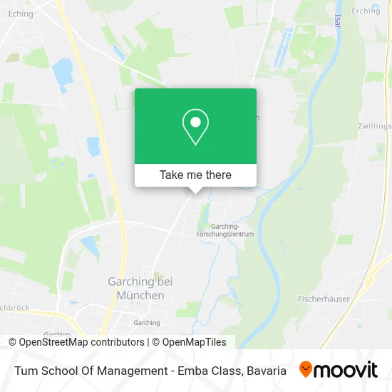 Tum School Of Management - Emba Class map