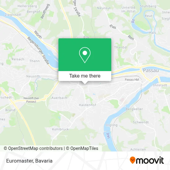 Euromaster map