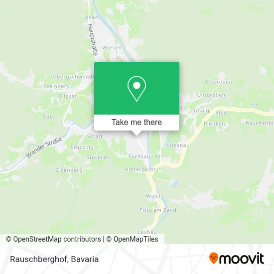 Rauschberghof map