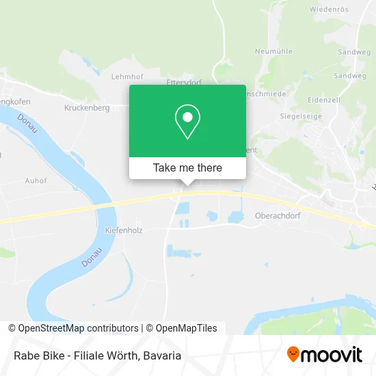 Rabe Bike - Filiale Wörth map