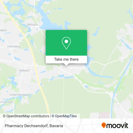 Pharmacy Dechsendorf map