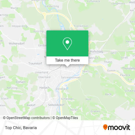 Top Chic map