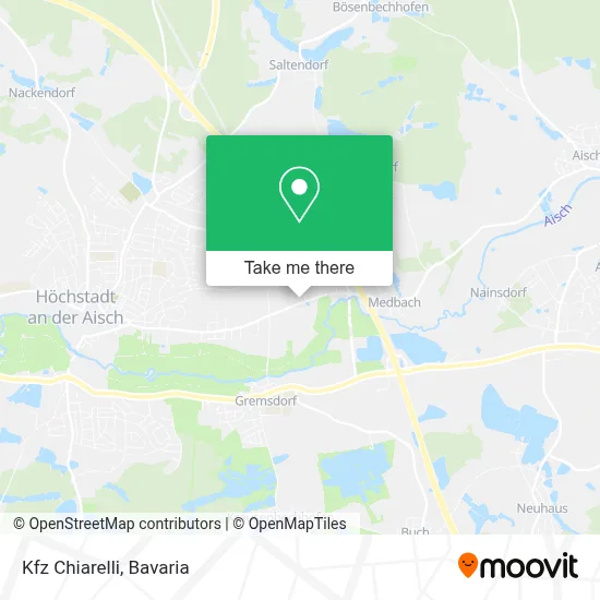 Kfz Chiarelli map