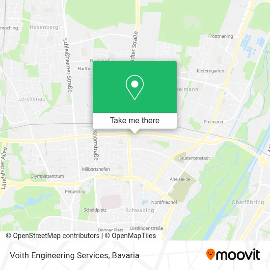 Voith Engineering Services map