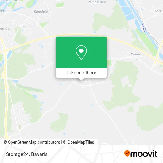 Storage24 map