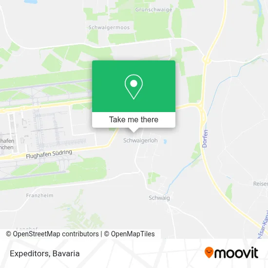 Expeditors map
