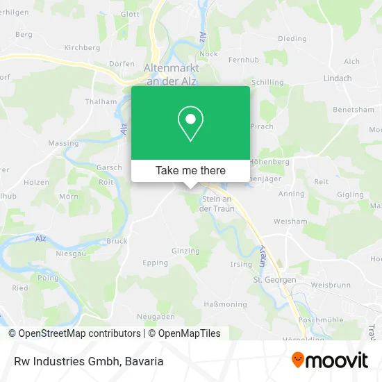 Rw Industries Gmbh map