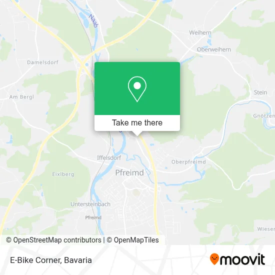 E-Bike Corner map