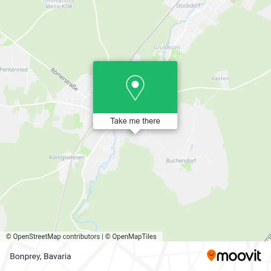 Bonprey map