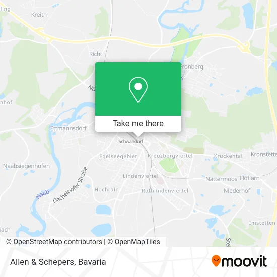 Allen & Schepers map