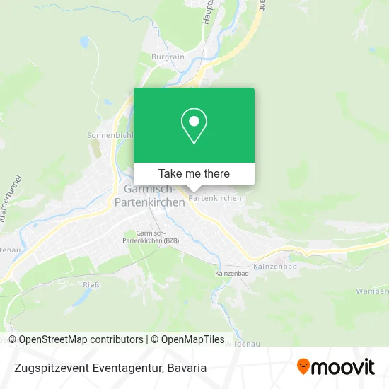 Zugspitzevent Eventagentur map