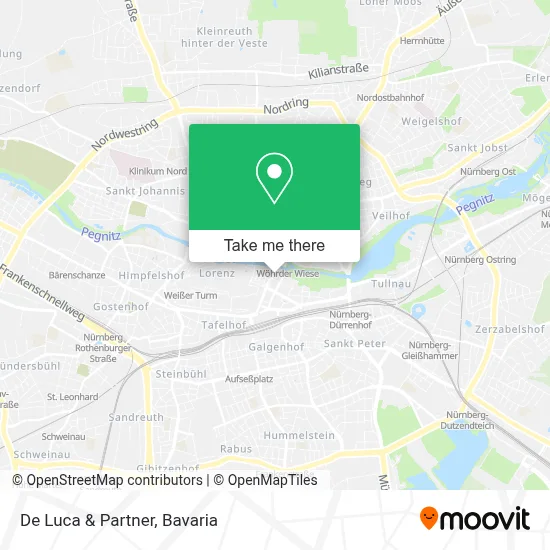 De Luca & Partner map