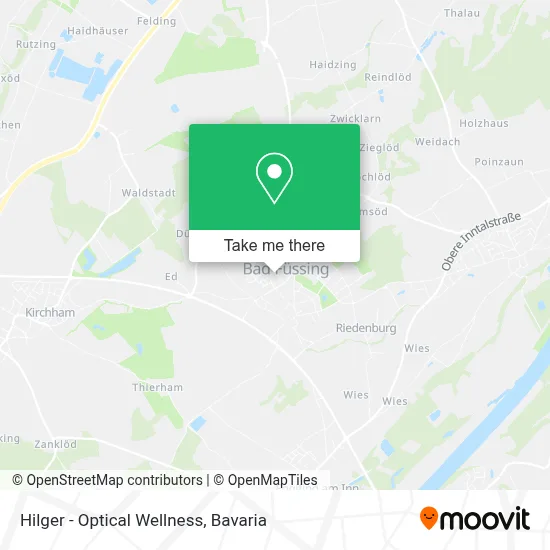 Hilger - Optical Wellness map