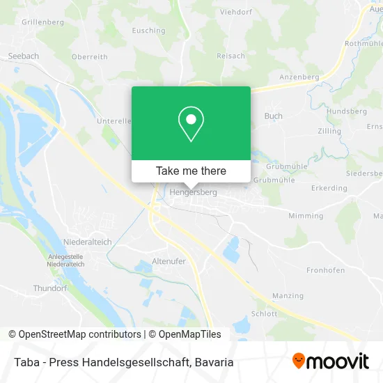 Taba - Press Handelsgesellschaft map