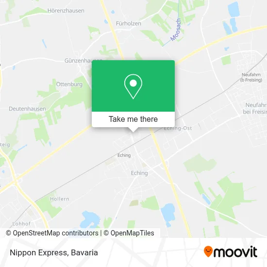 Nippon Express map