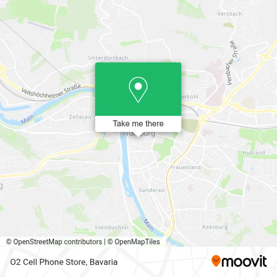 O2 Cell Phone Store map