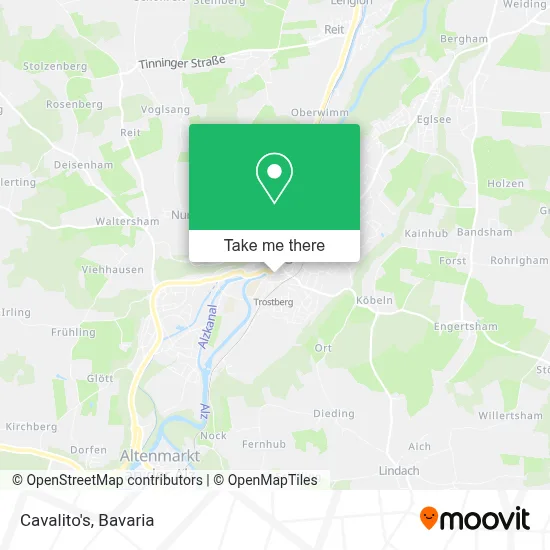 Cavalito's map