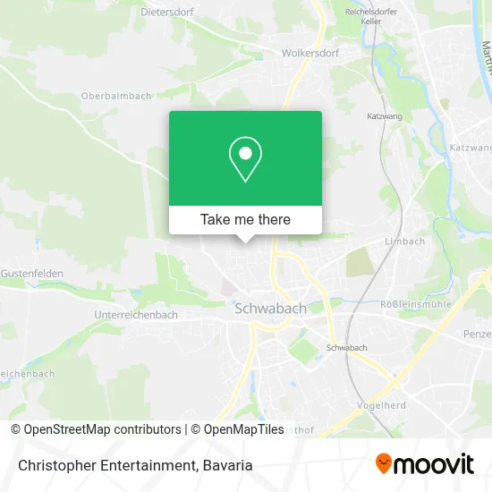 Christopher Entertainment map