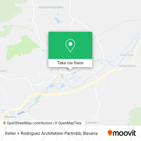 Keller + Rodriguez Architekten Partmbb map