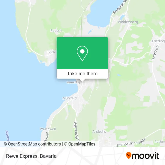 Rewe Express map