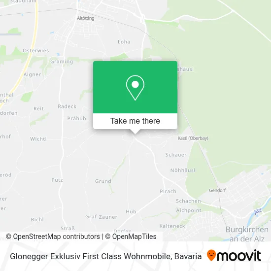 Glonegger Exklusiv First Class Wohnmobile map