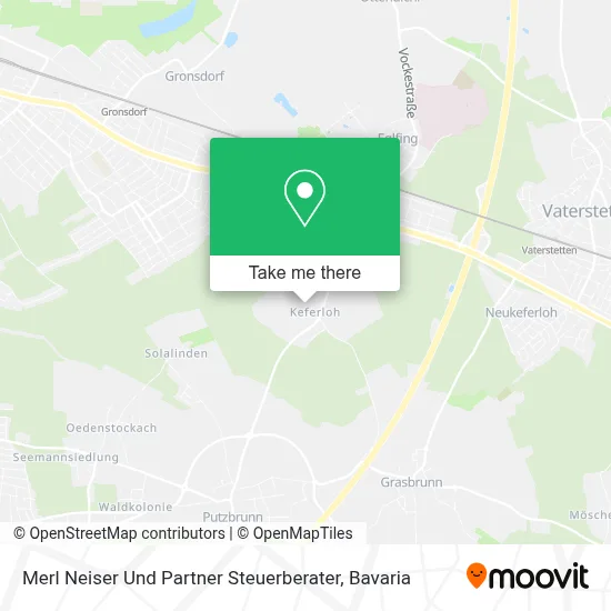 Merl Neiser Und Partner Steuerberater map
