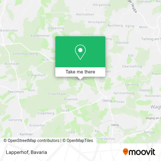 Lapperhof map