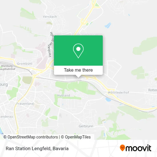 Ran Station Lengfeld map