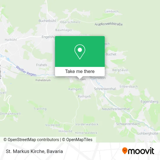 St. Markus Kirche map