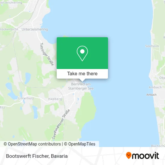 Bootswerft Fischer map