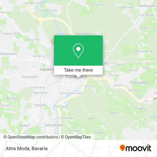 Altra Moda map