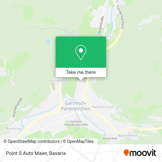 Point S Auto Maier map