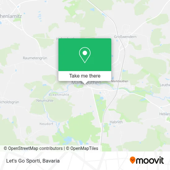 Let's Go Sporti map