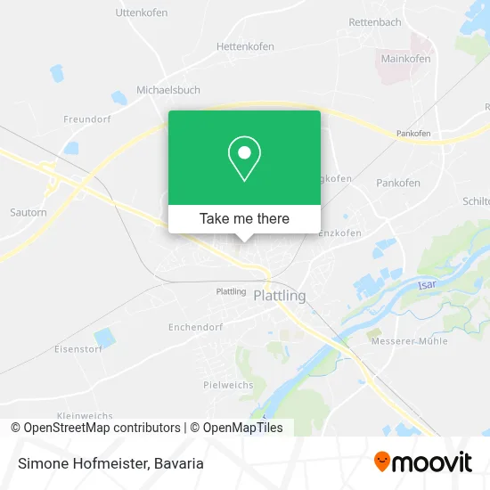 Simone Hofmeister map